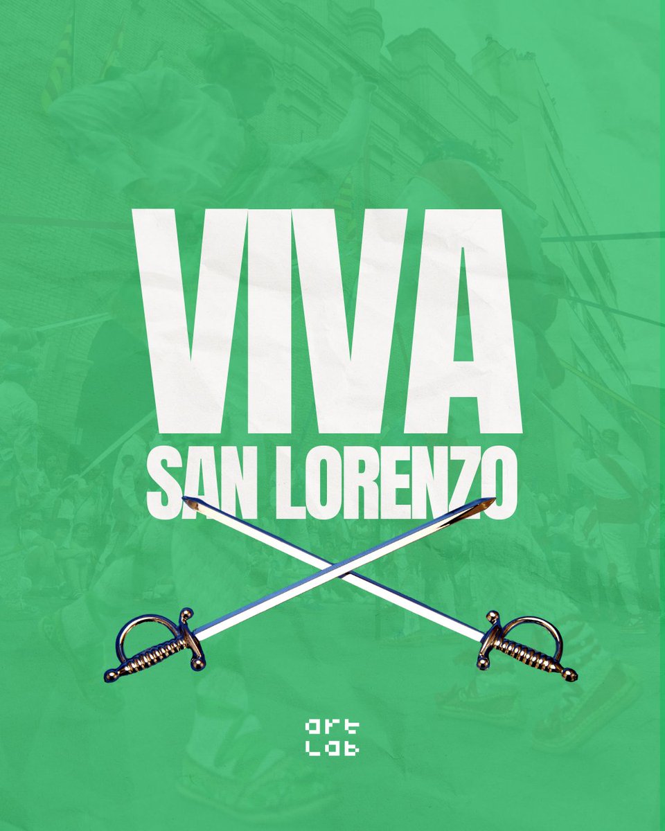 🟢⚪ ¡San Lorenzo en modo ArtLab! 🎶💚
Tradición que vibra, electrónica que empuja, calle que arde.

❗️Felices fiestas❗️
💥 ¡Nos vemos después del vermú!

#SanLorenzo2025 #ArtLabHuesca #dancedelasespadas #sanlorenzo #huesca #aragón #harddance