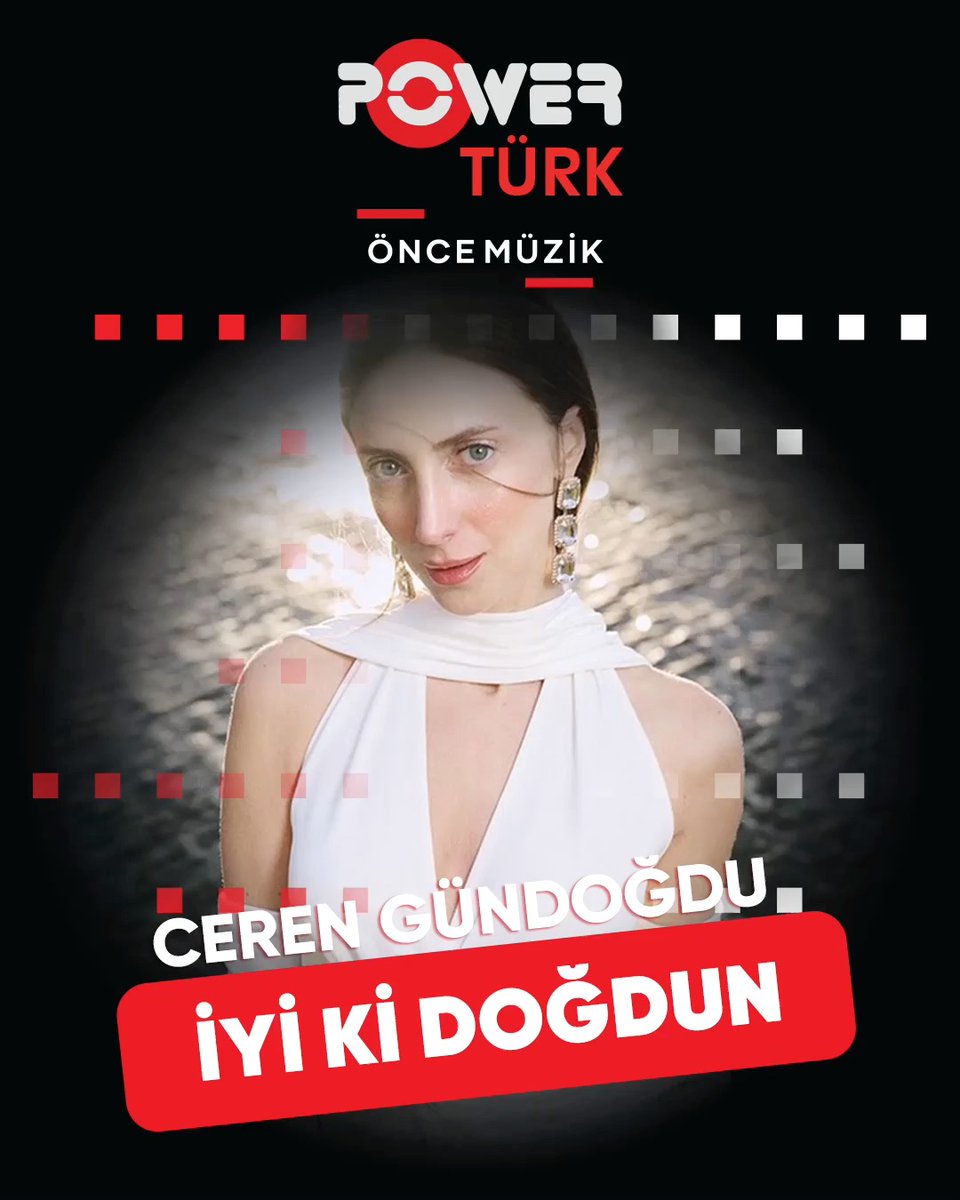 PowerturkFM's tweet photo. Bugün Ceren Gündoğdu'nun Doğum Günü. PowerTürk ailesi olarak kendisine mutlu yaşlar dileriz 😍❤️🥳 #cerengundogdu #dogumgunu #brıthday #sarkı #klıp #powerturk https://t.co/GI81hHuORZ