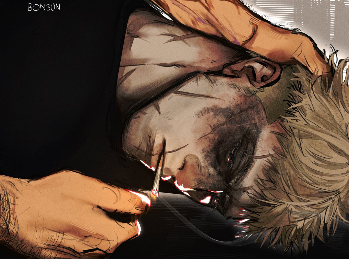 Smoke with #soapghost 🧼💀 let him light a cig for you