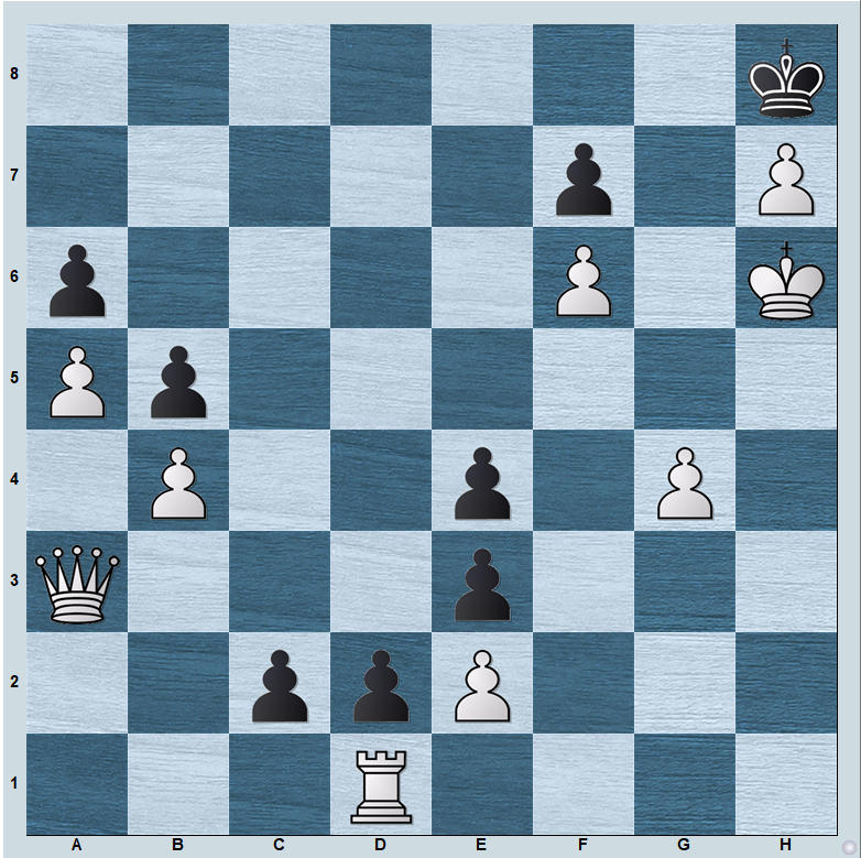 ImShahinyan's tweet image. White mates in 2 
Easy and well known motif 😎