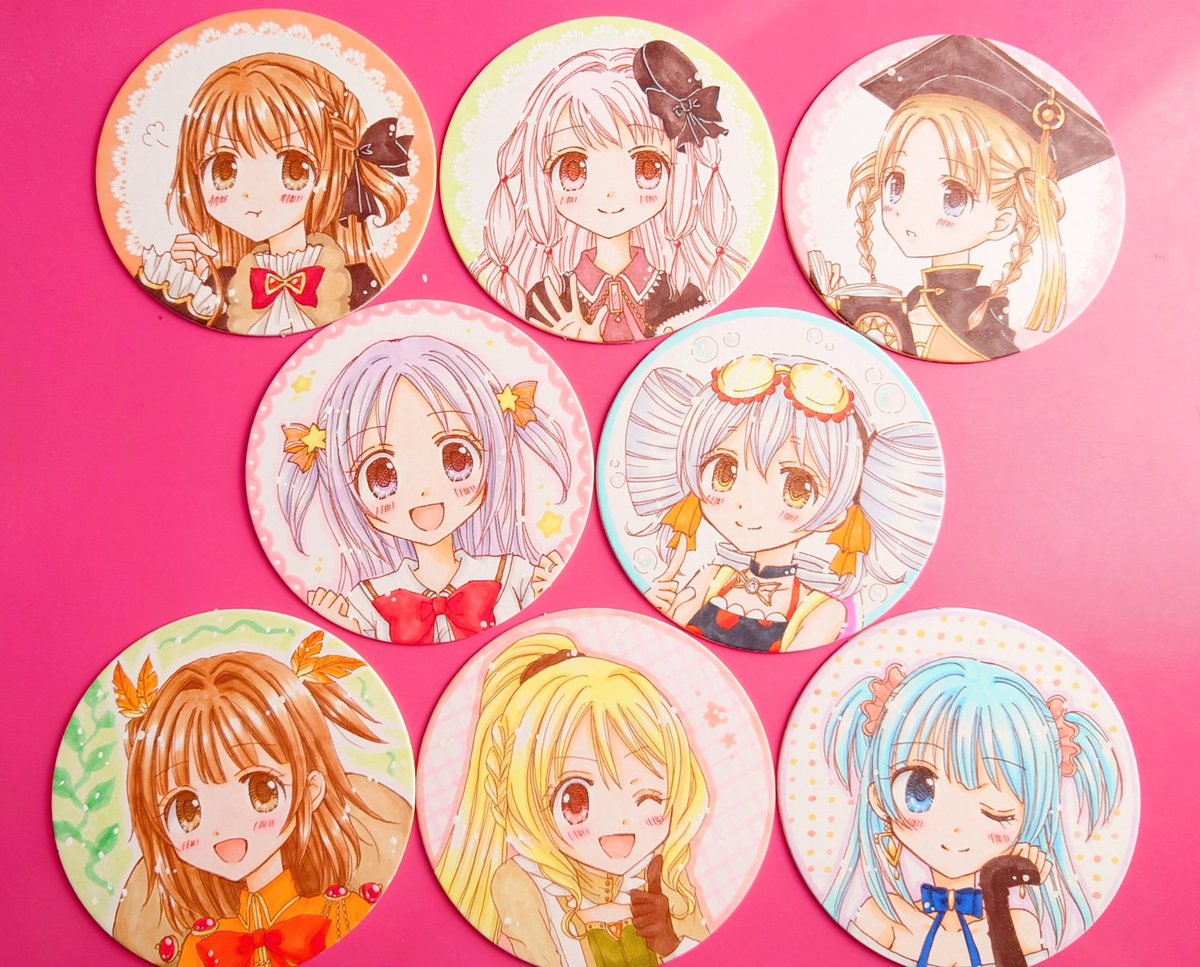DEARDROPS 藤丸 直筆サイン入り色紙 コースター DEARDROPS 藤丸 直筆サイン入り色紙 コースター