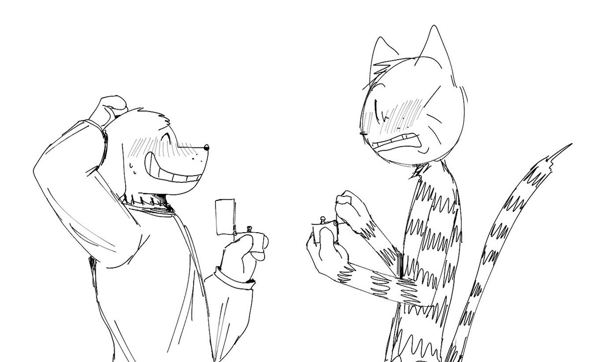 headcanon of mine #detey #dogman