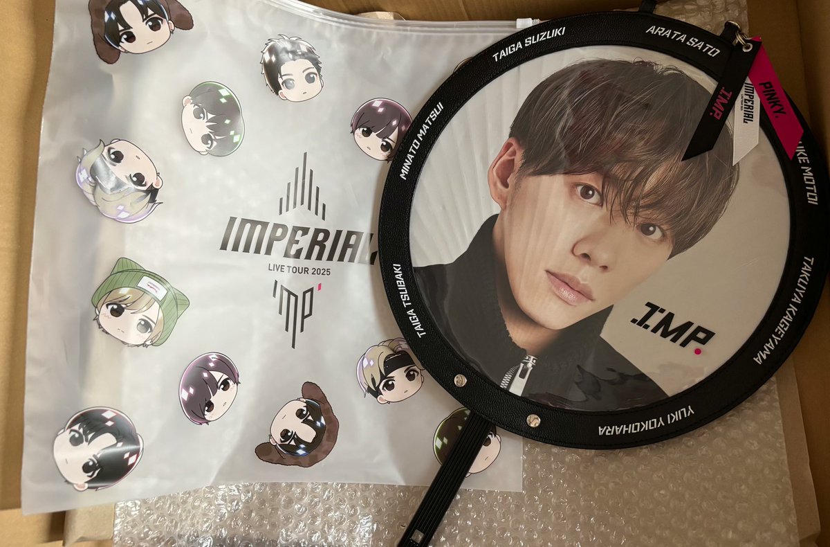 IMP. IMPERIALツアー完走記念 うちわケース IMPERIAL LIVE TOUR