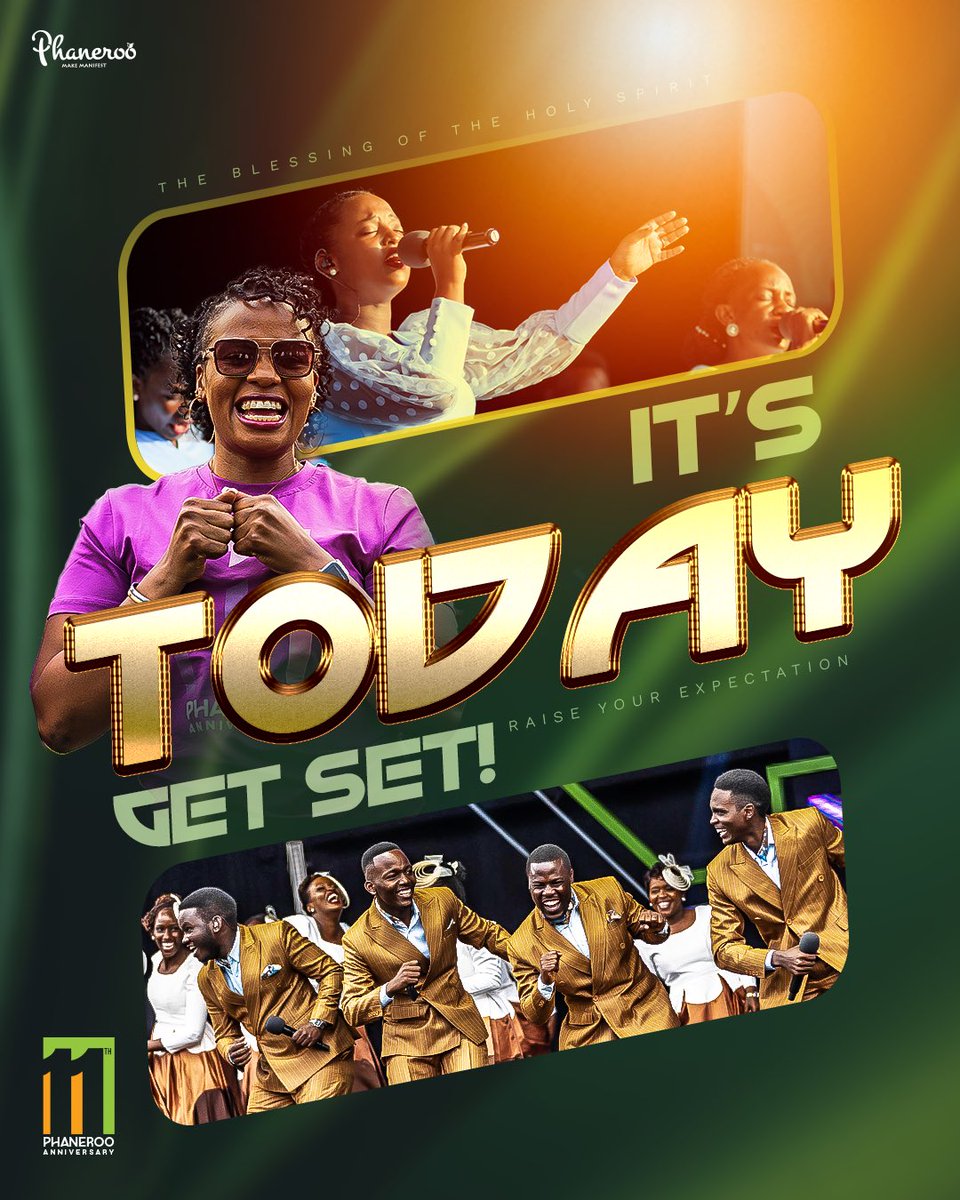 It’s TODAY! 😎🥳

#PhanerooAt11 |📍 Phaneroo grounds, Naguru