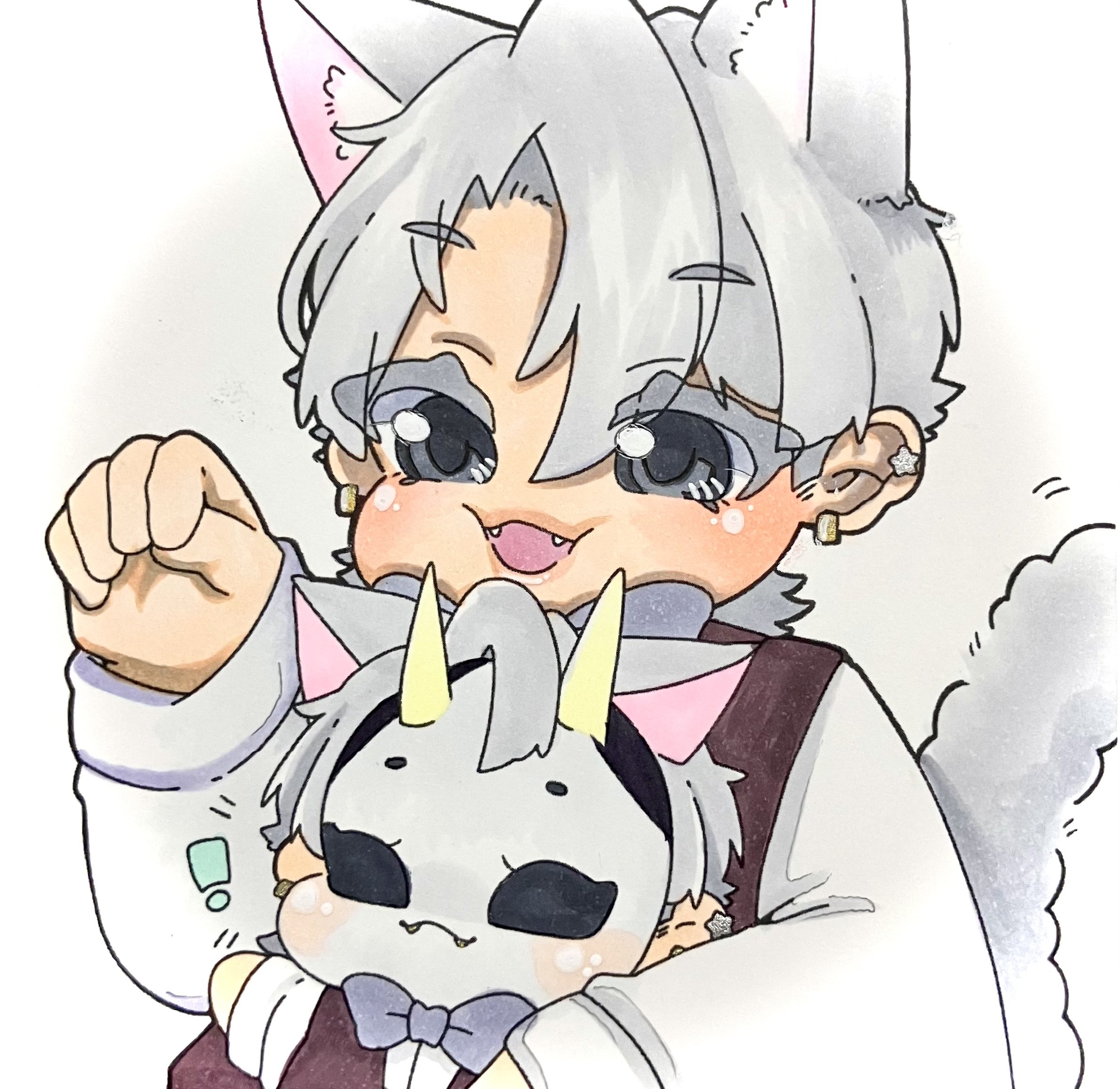 lunatic＊cat 🦊💙 on X: 