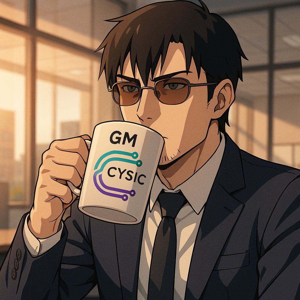 Gmsor Gang.

The sun’s up, The chain keeps moving, and proofs keep flowing.

with <a href="/cysic_xyz/">Cysic</a>, Every dawn is secure, scalable and built to last.

Build Fast. Scale Strong. Prove Everything.

stay ready. stay unstoppable. stay cysic

CYSIC IS COMING.