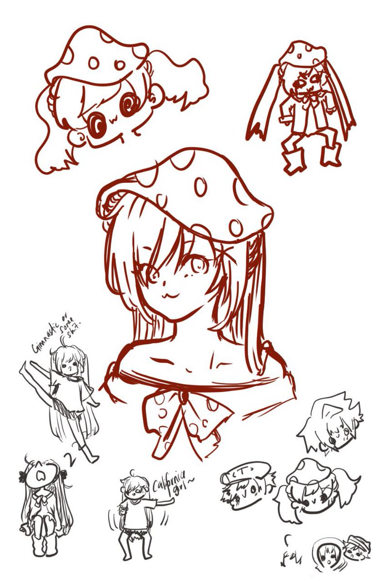 Random doodlez from 2 months ago. uwu