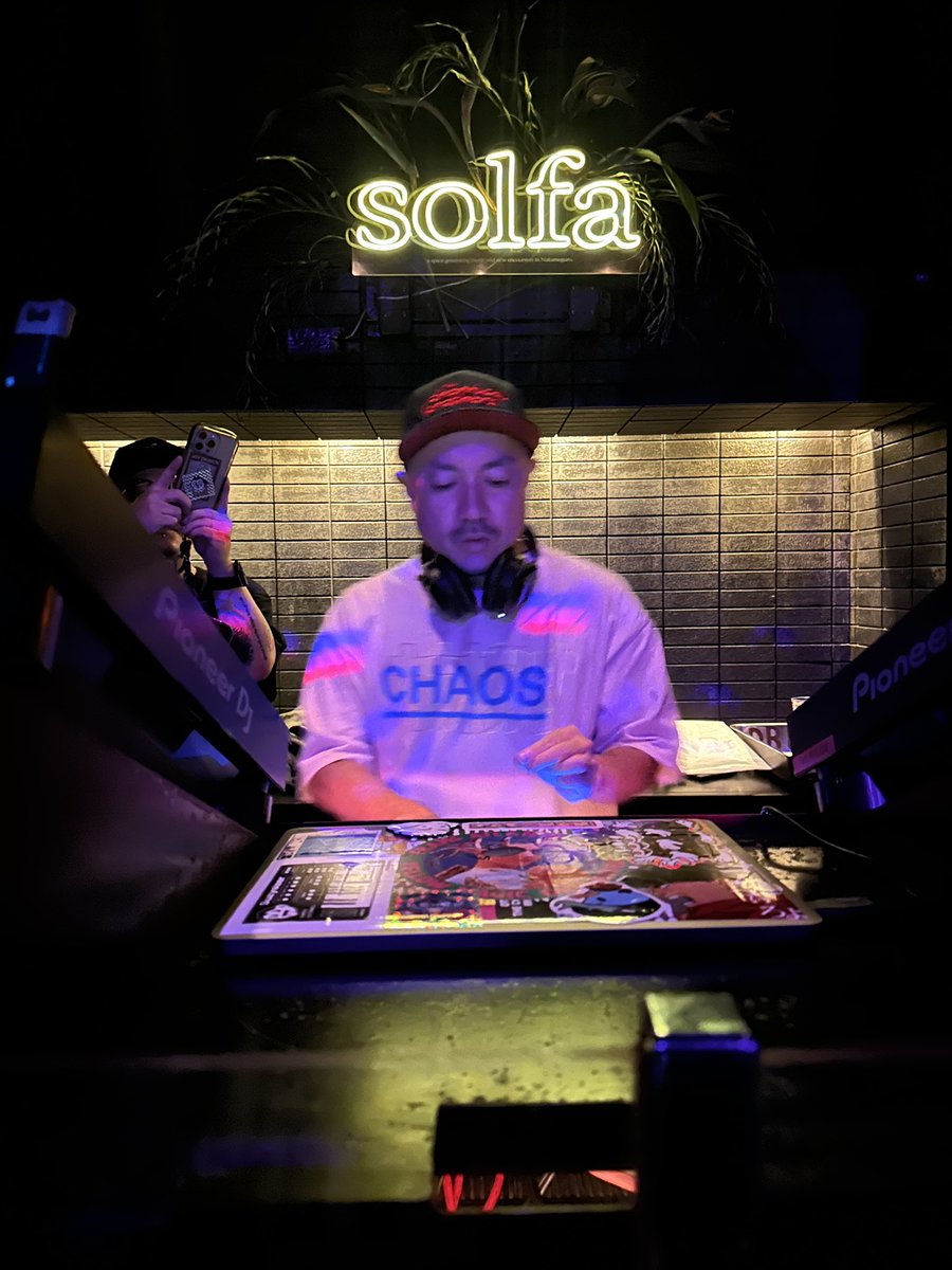 DJ_J_LOW's tweet image. カチコミにきました。
#solfa 
#otonari