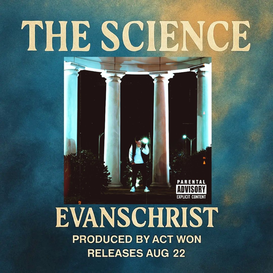 THE SCIENCE

Prod fully by <a href="/ActWon23/">BeatzbyAct Since 1994</a>

13 tracks
Feat:
DobleMc
MN Cappo
Mars Tha Lyricist
<a href="/whatupvern/">VernonHayez</a>
<a href="/YoitsKabare/">Kabare</a>
<a href="/Kamuflage1/">ITSDJKAMOFLAGE</a>

AUGUST 22nd. Pre Save 👇🏻 distrokid.com/hyperfollow/ev…