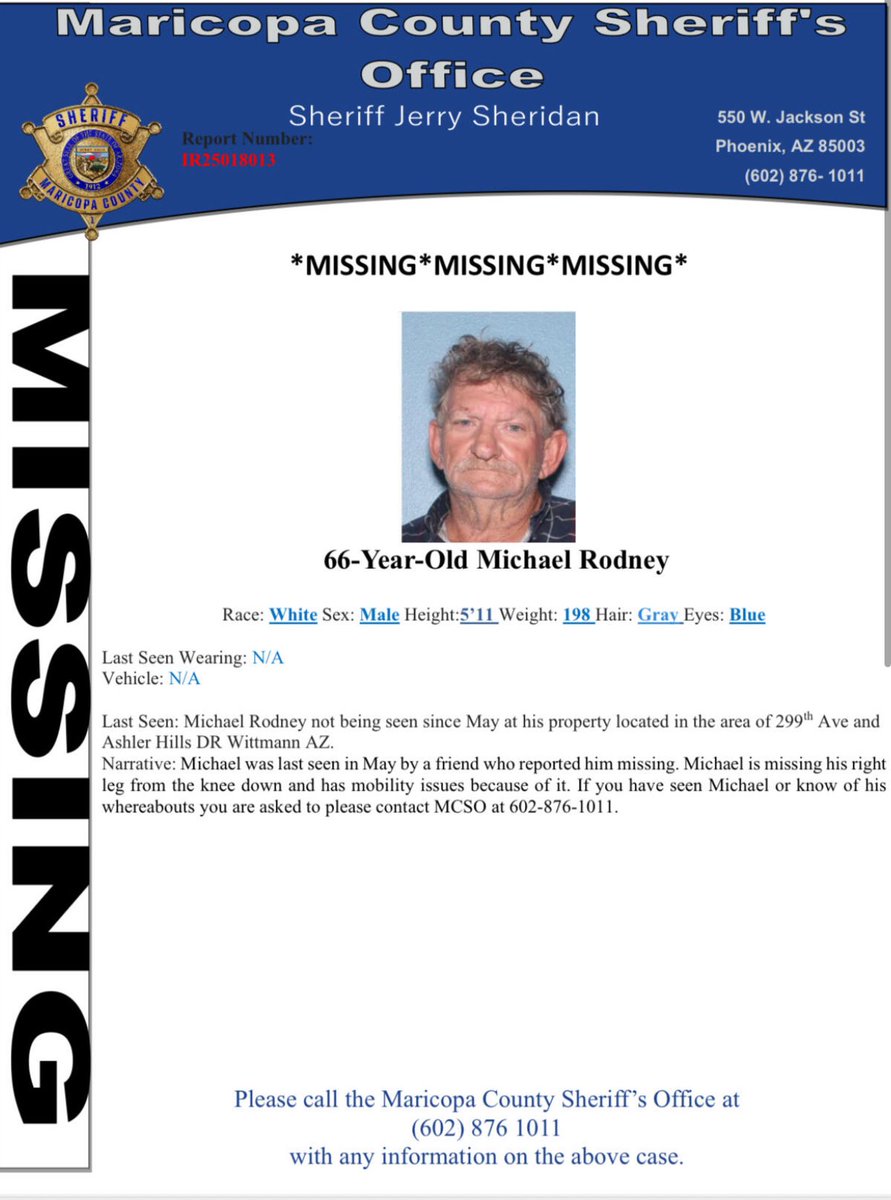 Maricopa County Sheriff's Office tweet media