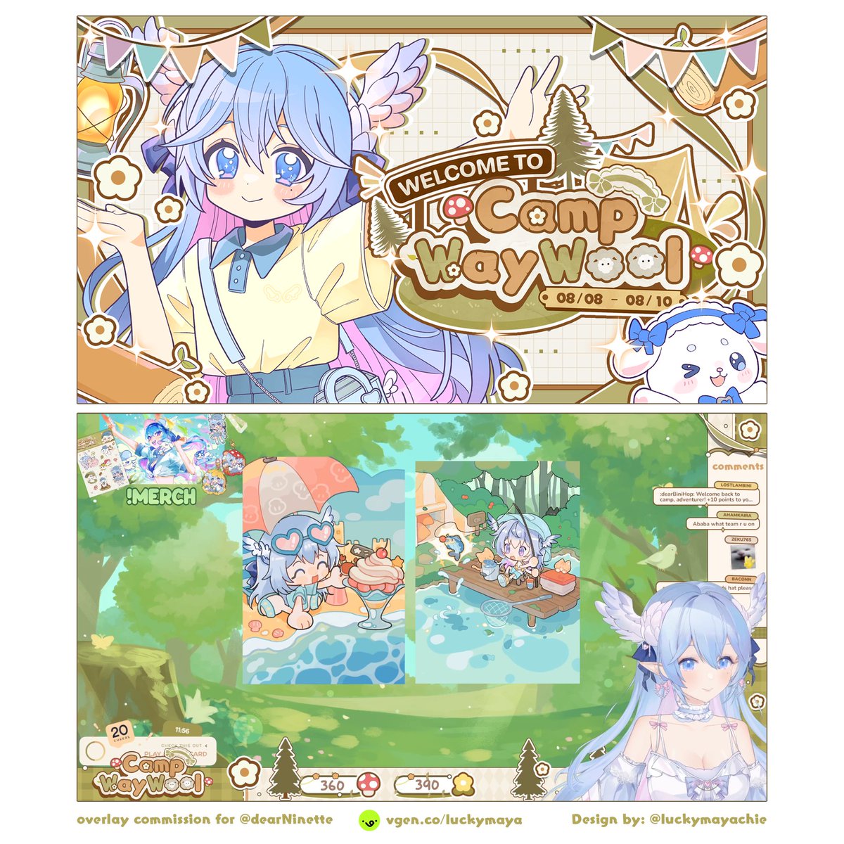 lucky maya ☘️💚 VGEN (@luckymayachie) on Twitter photo ✧˚ · . VGen Overlay Commission . · ˚ ✧
#VGenComm for <a href="/dearNinette/">Ninette 🕊️🪻</a> 🕊️🪻 ! !
I worked on Ninette's thumbnail and overlays! Thank you so much, I had fun working on these!
♡ + ↻ are appreciated! #vtuber #vtuberassets ✧˚ · . VGen Overlay Commission . · ˚ ✧
#VGenComm for <a href="/dearNinette/">Ninette 🕊️🪻</a> 🕊️🪻 ! !
I worked on Ninette's thumbnail and overlays! Thank you so much, I had fun working on these!
♡ + ↻ are appreciated! #vtuber #vtuberassets