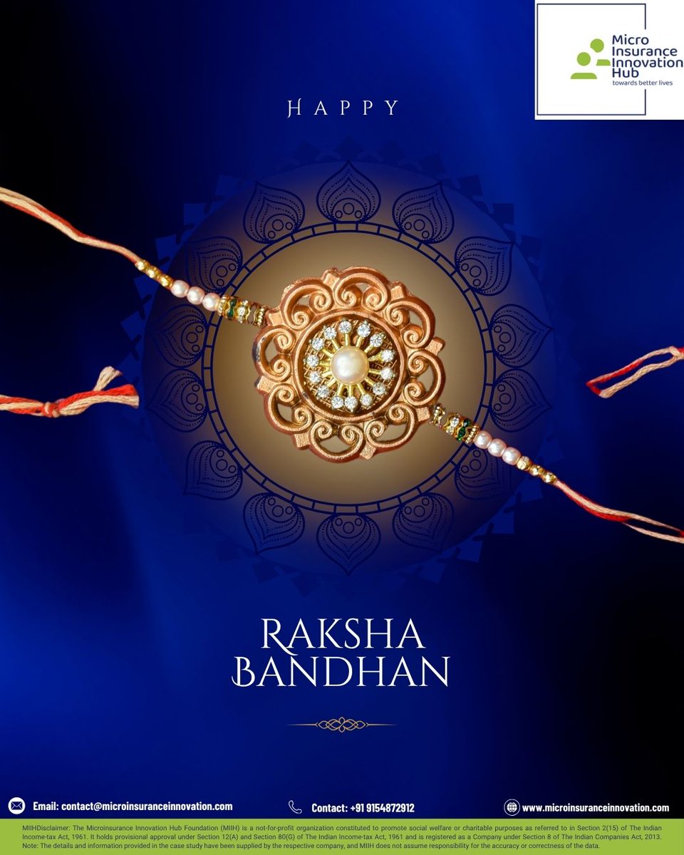 MIInnovationhub's tweet image. Rakhi threads carry a promise - to protect, care, and stand together. 

This Raksha Bandhan, let’s extend that spirit beyond family to neighbours, colleagues, and the vulnerable.

True protection is universal. 
Every bond matters.

#RakshaBandhan #ProtectionForAll