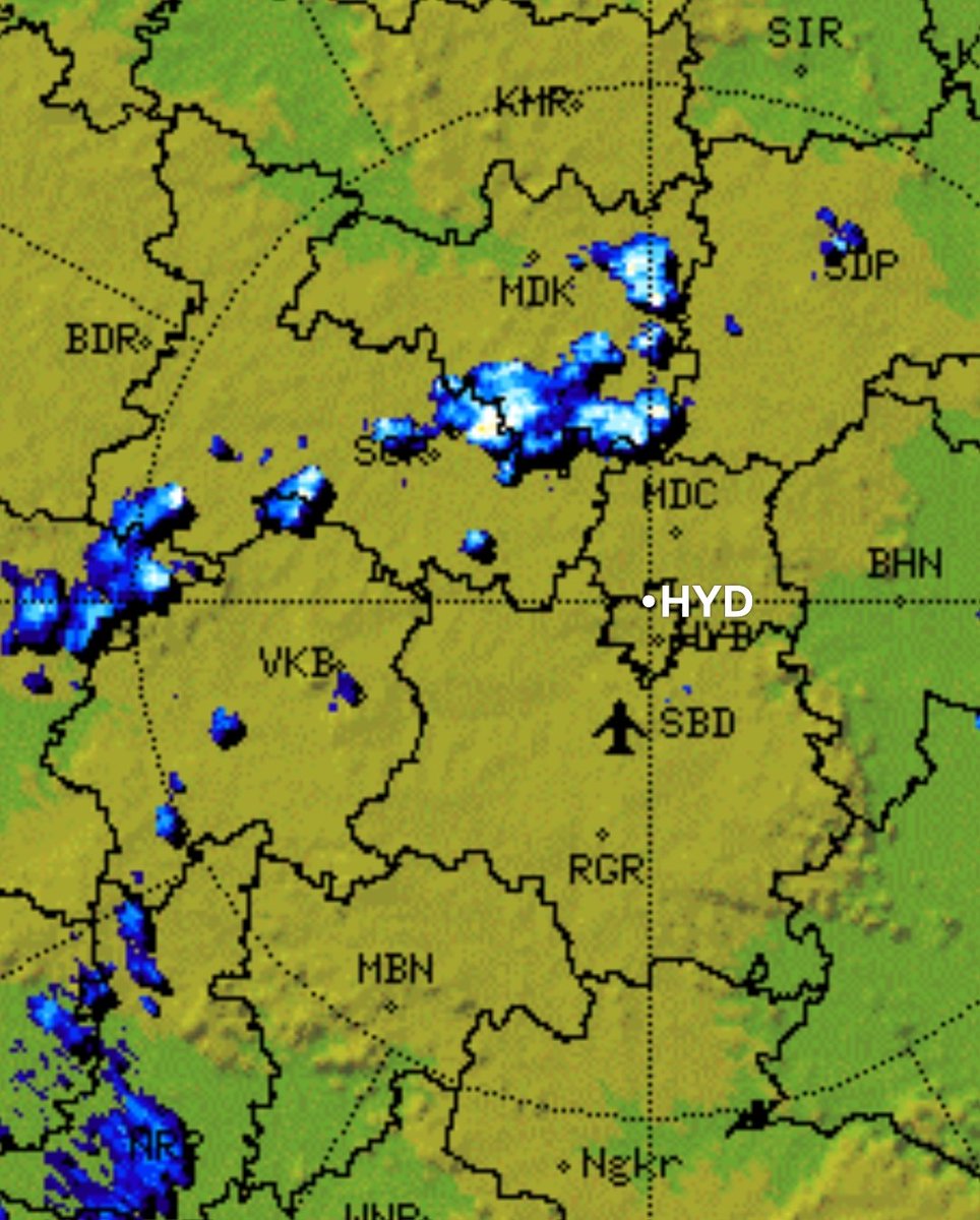 Hyderabadrains's tweet photo. #09AUG 7:40AM⚠️
From EARLY MORNING itself, intense RAIN CELLS have been forming close to #Hyderabad. Right now, the #Narsapur Forest side is experiencing powerful downpours💥,stand-and-deliver type rains.
As of Now Hyderabad should Watch out Some More time.