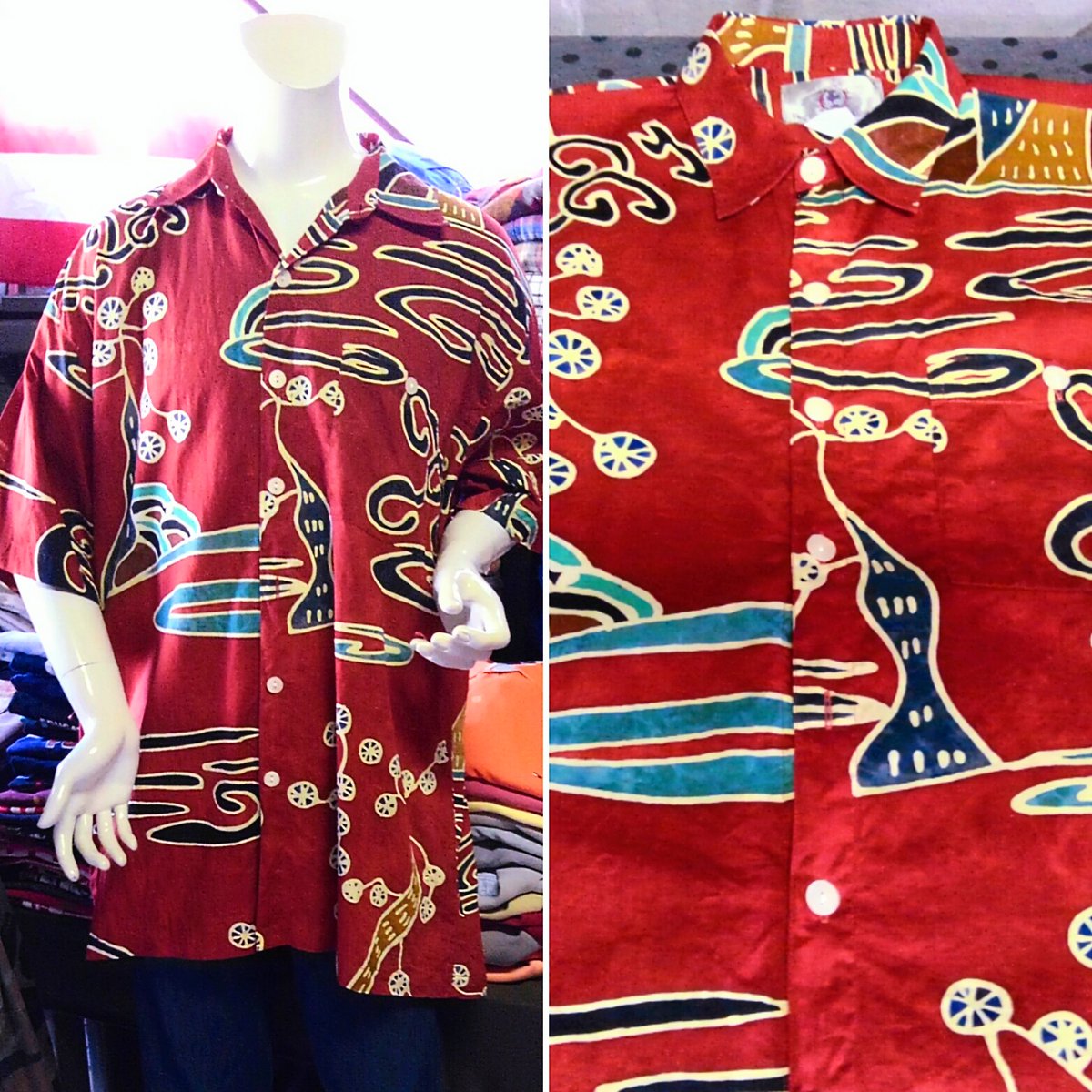 〜お盆期間のご案内〜
Instagram.com/rabbit.hutch.2…

8/9㈯アポ営業
8/10㈰〜15㈮通常営業
8/16㈯アポ営業
※アポ営業は要事前予約※

8/17㈰はちかづき市出店

📸商品紹介📸
和柄テイストある可愛いアロハ
XLの大きいsizeなりますがお薦めアロハたくさんあります

#古着屋
#寝屋川古着屋
#大阪古着屋