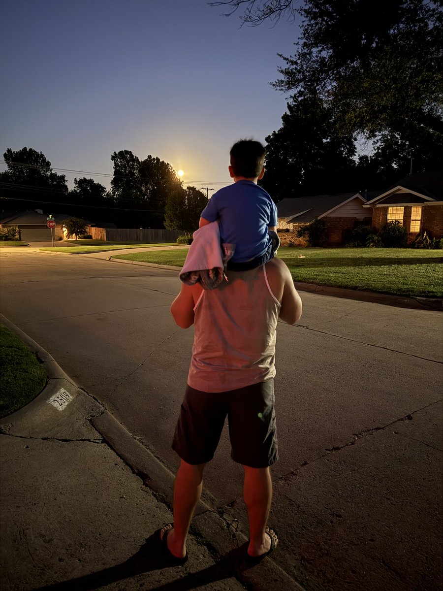 My grandson LOVES the moon.

One of the things I love about him. I need to find a way to feed this joy and curiosity he has.