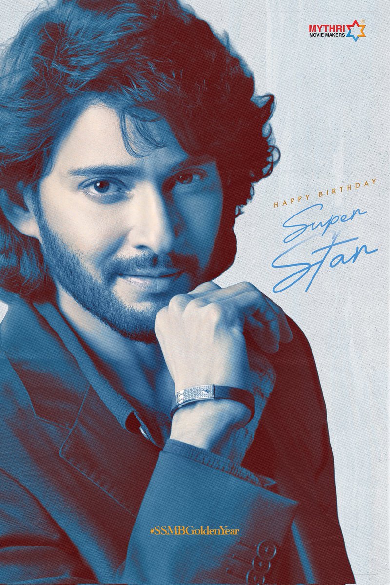 Mythri Movie Makers (@mythriofficial) on Twitter photo Happy Birthday to our first hero, our dearest Superstar <a href="/urstrulyMahesh/">Mahesh Babu</a> Garu ❤🔥
On this special birthday, we wish you the best of everything.
#SSMBGoldenYear Happy Birthday to our first hero, our dearest Superstar <a href="/urstrulyMahesh/">Mahesh Babu</a> Garu ❤🔥
On this special birthday, we wish you the best of everything.
#SSMBGoldenYear