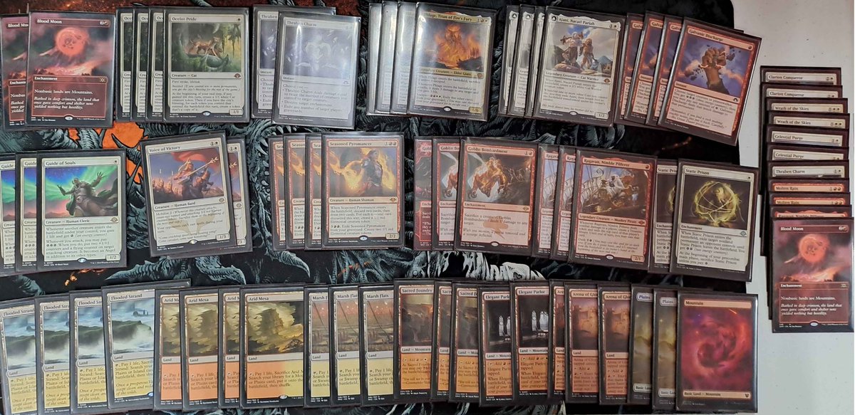 Decided I wanted to feel real power this week, and my lord the easiest 4-0 at the locals. The amount of reach this deck has with ajani+bombardment is not fair. Don't mind the 11 card sideboard.

2-0 eldrazi tron
2-0 Samwise combo
2-1 Crabvine
2-1 Yawgmoth
<a href="/fireshoes/">Robert Taylor🔥</a>