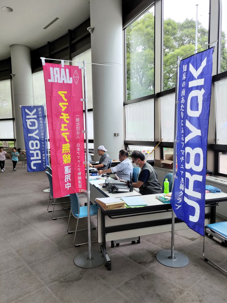 こんな感じでブース開いています😃