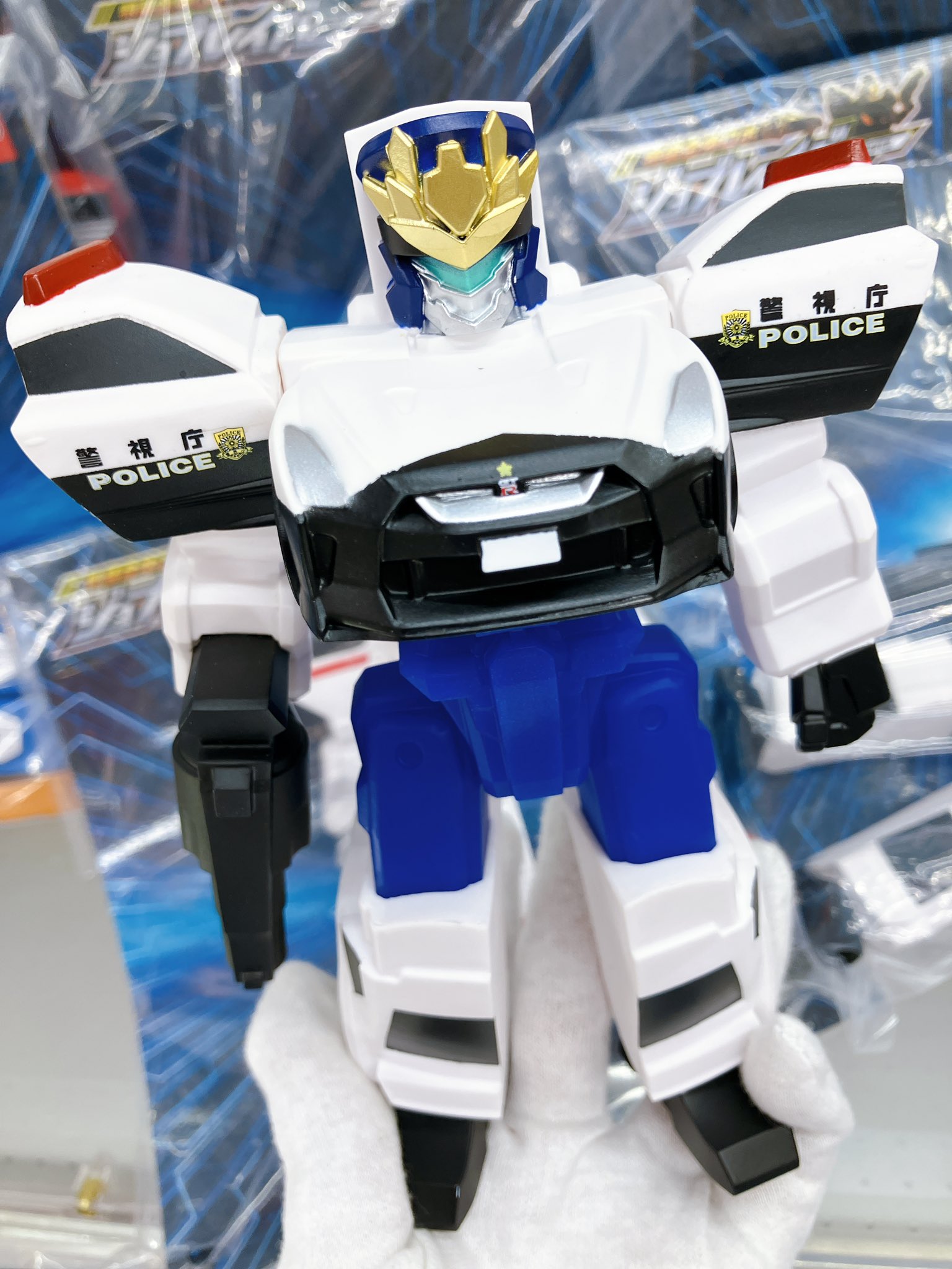 特装合体ロボ　ジョブレイバー　ソフビフィギュア GiGO限定　4種セット 特装合体ロボ ジョブレイバー ソフビフィギュア GiGO限定 4種セット
