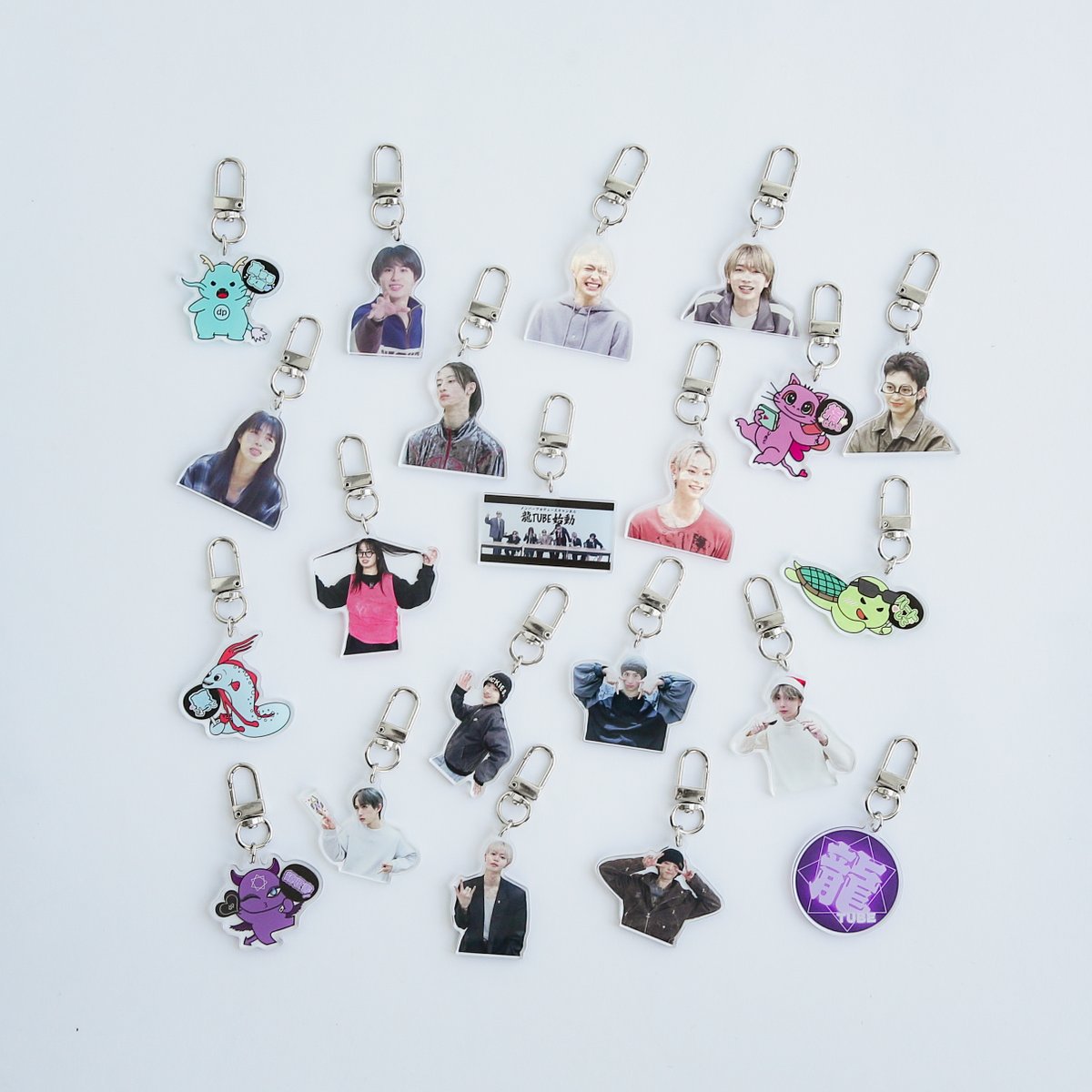 ⋱ 🛍️ OFFICIAL GOODS 🛍️ ⋰ ▶︎ 龍TUBE CAPSULE TOY 龍TUBEの