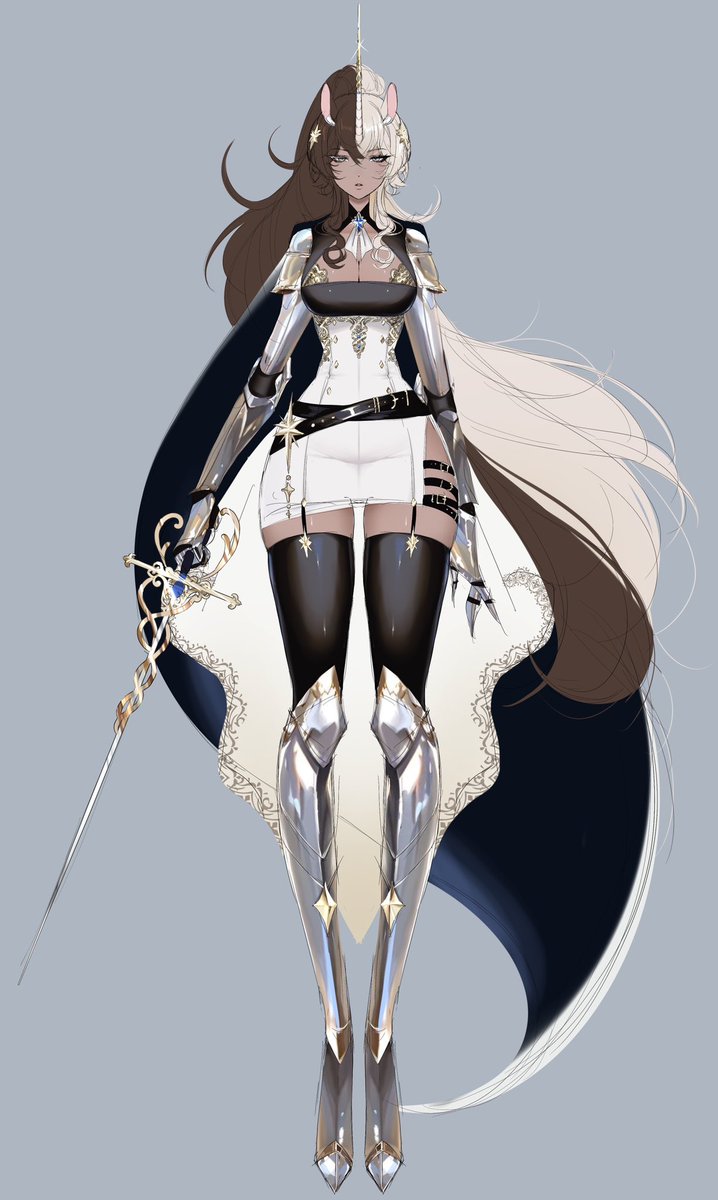 Adopt work, she has been claimed 🤎🩵🤍