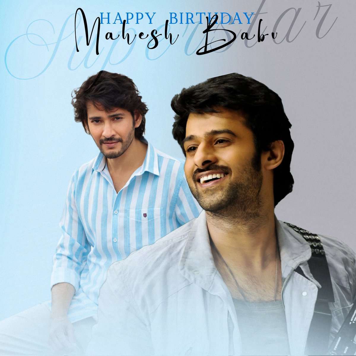 Prabhas Trends (@trendsprabhas) on Twitter photo Here's wishing the ever charming Superstar <a href="/urstrulyMahesh/">Mahesh Babu</a>
garu a very happy birthday on behalf of Rebelstar #Prabhas fans ❤
May you keep continue to entertain and best wishes for all future endeavours!
#HBDSuperStarMahesh Here's wishing the ever charming Superstar <a href="/urstrulyMahesh/">Mahesh Babu</a>
garu a very happy birthday on behalf of Rebelstar #Prabhas fans ❤
May you keep continue to entertain and best wishes for all future endeavours!
#HBDSuperStarMahesh