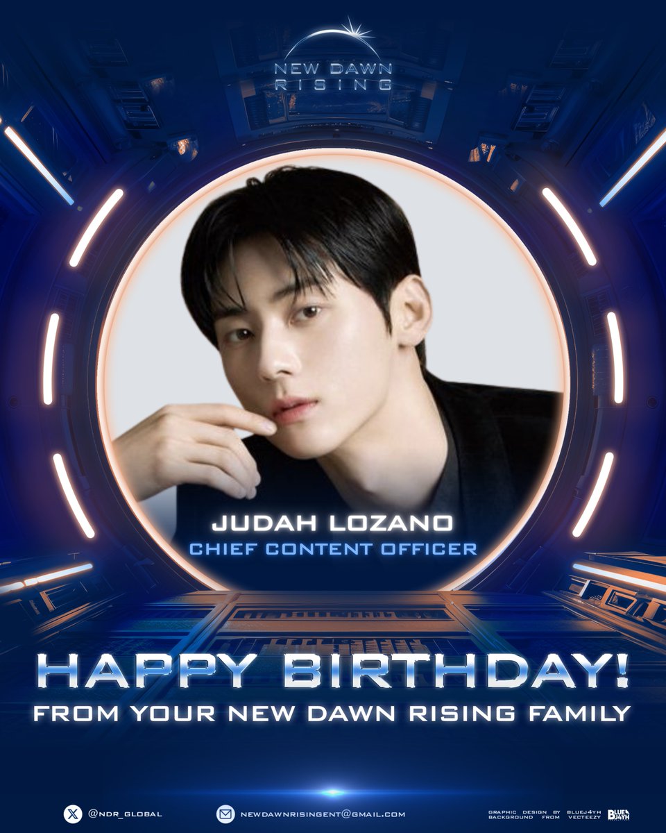 NEW DAWN RISING (@ndr_global) on Twitter photo Wishing a brilliant birthday to New Dawn Rising’s creative force and strategic powerhouse, our Chief Content Officer, <a href="/sinfoolkiss/">JUDAH</a>. 
May this special day bring you boundless joy, inspiration, and the drive to achieve even greater milestones.  
#JudahLozano 
#NewDawnRising Wishing a brilliant birthday to New Dawn Rising’s creative force and strategic powerhouse, our Chief Content Officer, <a href="/sinfoolkiss/">JUDAH</a>. 
May this special day bring you boundless joy, inspiration, and the drive to achieve even greater milestones.  
#JudahLozano 
#NewDawnRising