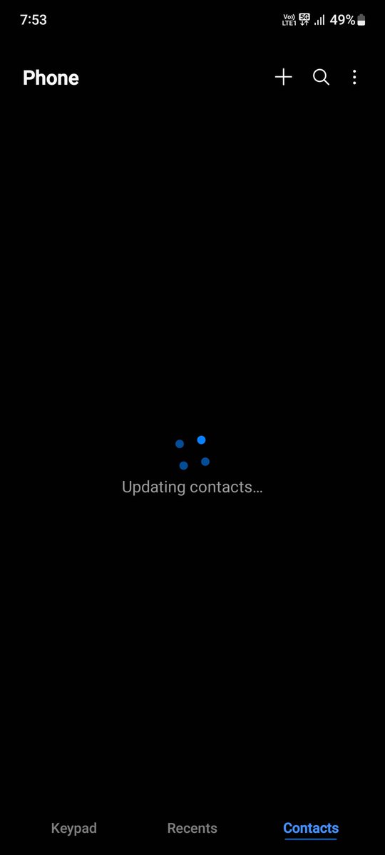 Harichander9's tweet photo. Do any samsung users have trouble of not viewing contacts 
@SamsungIndia @SamsungMobile #samsung https://t.co/wfS7BgrK7m