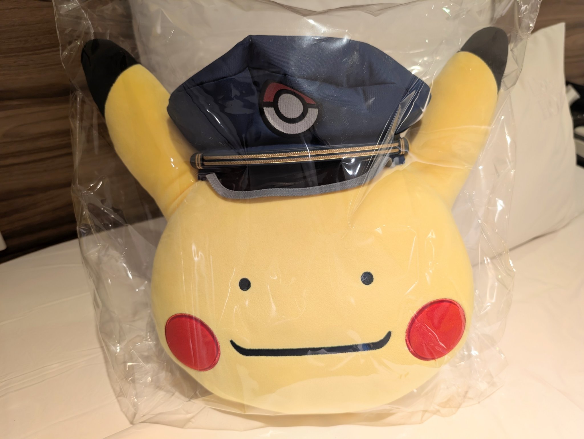 釜山ポケモン 韓国メタモン ステーションマネージャー ピカチュウ クッション 釜山ポケモン 韓国メタモン ステーションマネージャー