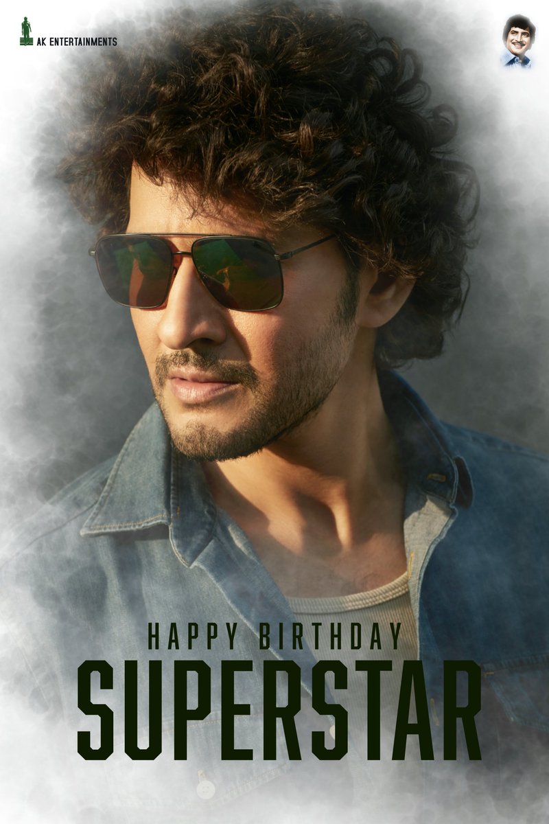 AK Entertainments (@akentsofficial) on Twitter photo Wishing our dearest Superstar <a href="/urstrulyMahesh/">Mahesh Babu</a> Garu a spectacular birthday ❤️
May this #SSMBGoldenYear bring you unmatched glory, happiness & success ❤️🔥✨
#HBDSuperstarMahesh Wishing our dearest Superstar <a href="/urstrulyMahesh/">Mahesh Babu</a> Garu a spectacular birthday ❤️
May this #SSMBGoldenYear bring you unmatched glory, happiness & success ❤️🔥✨
#HBDSuperstarMahesh