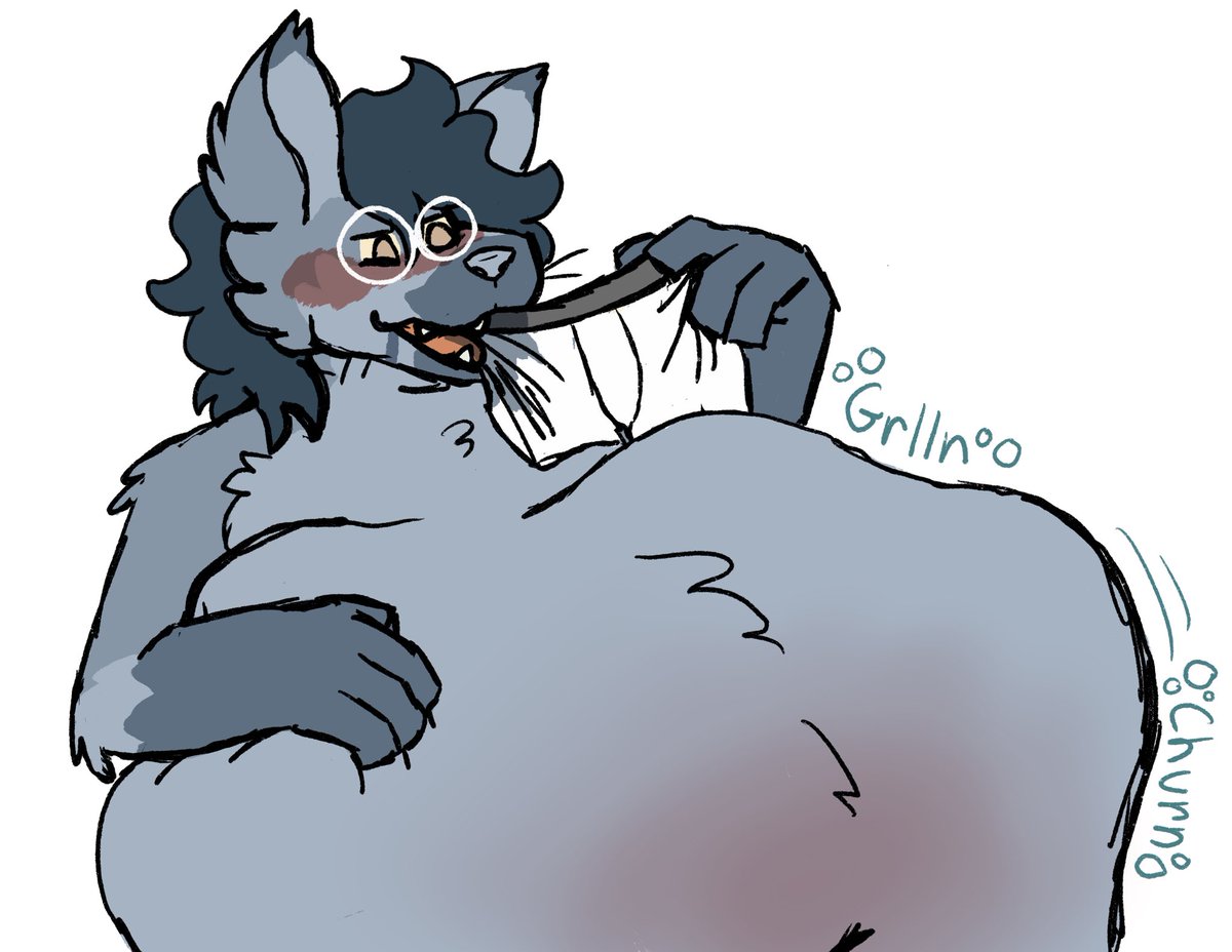 StuffedSmokey's tweet photo. spending the vore day eating my boyfriend... then continuing with all his underwear hehe https://t.co/KU1CujVEWq