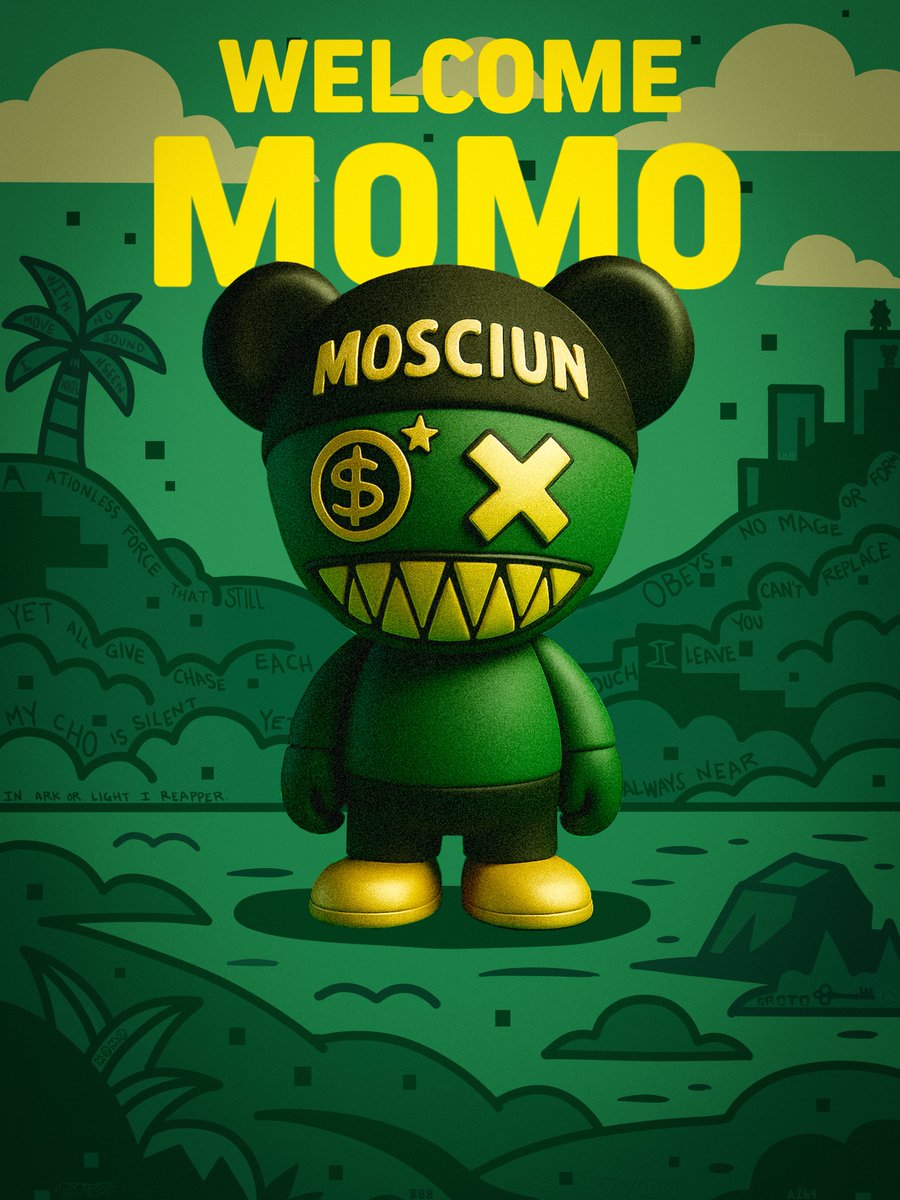 Airdropped my little buddy M0M0 to the first 555 wallets that minted <a href="/mosciun/">Mosciun</a> ✨✨✨