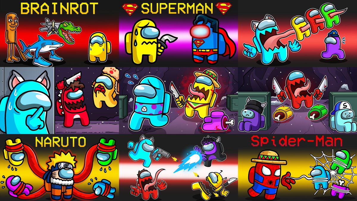 Thumbnails - Miniaturas Among us