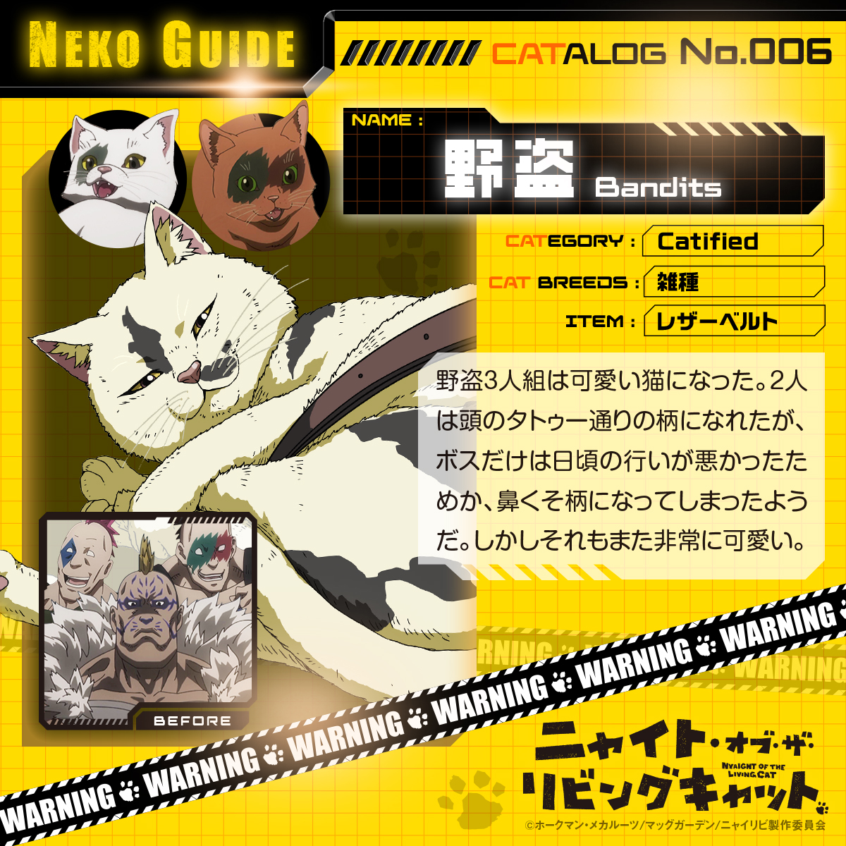 🐾#ニャイリビ 今週のネコ紹介🐾 ━━━━━━━ NEKO GUIDE No.006