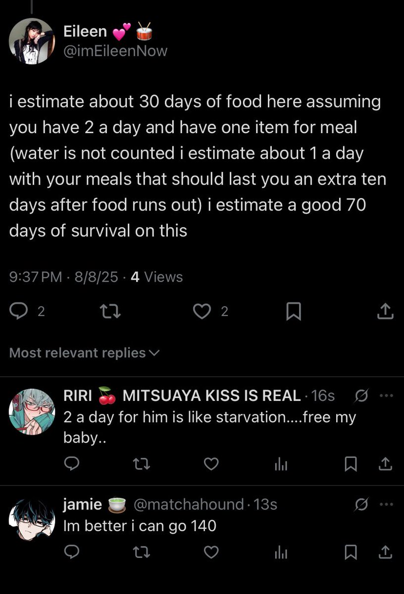 given riris statement i estimate 30 days