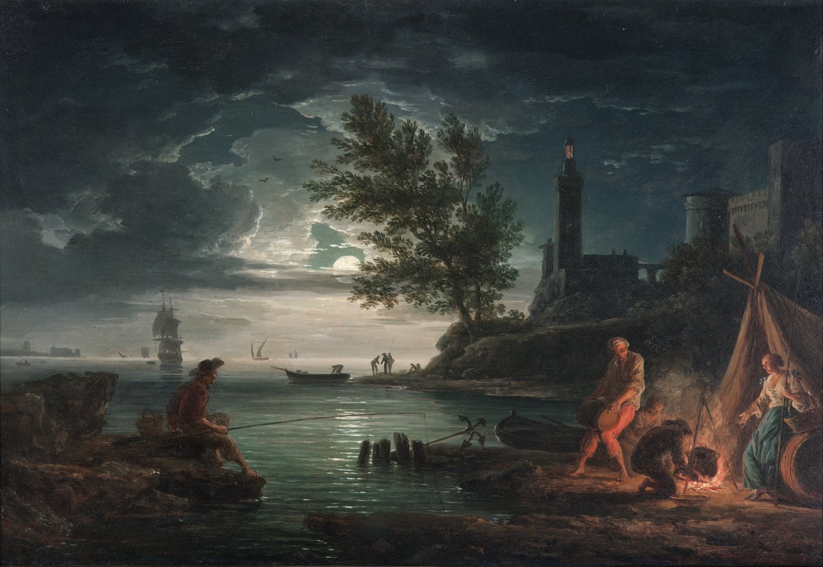 Joseph Vernet - "The Four Times of Day: Night" (1757)