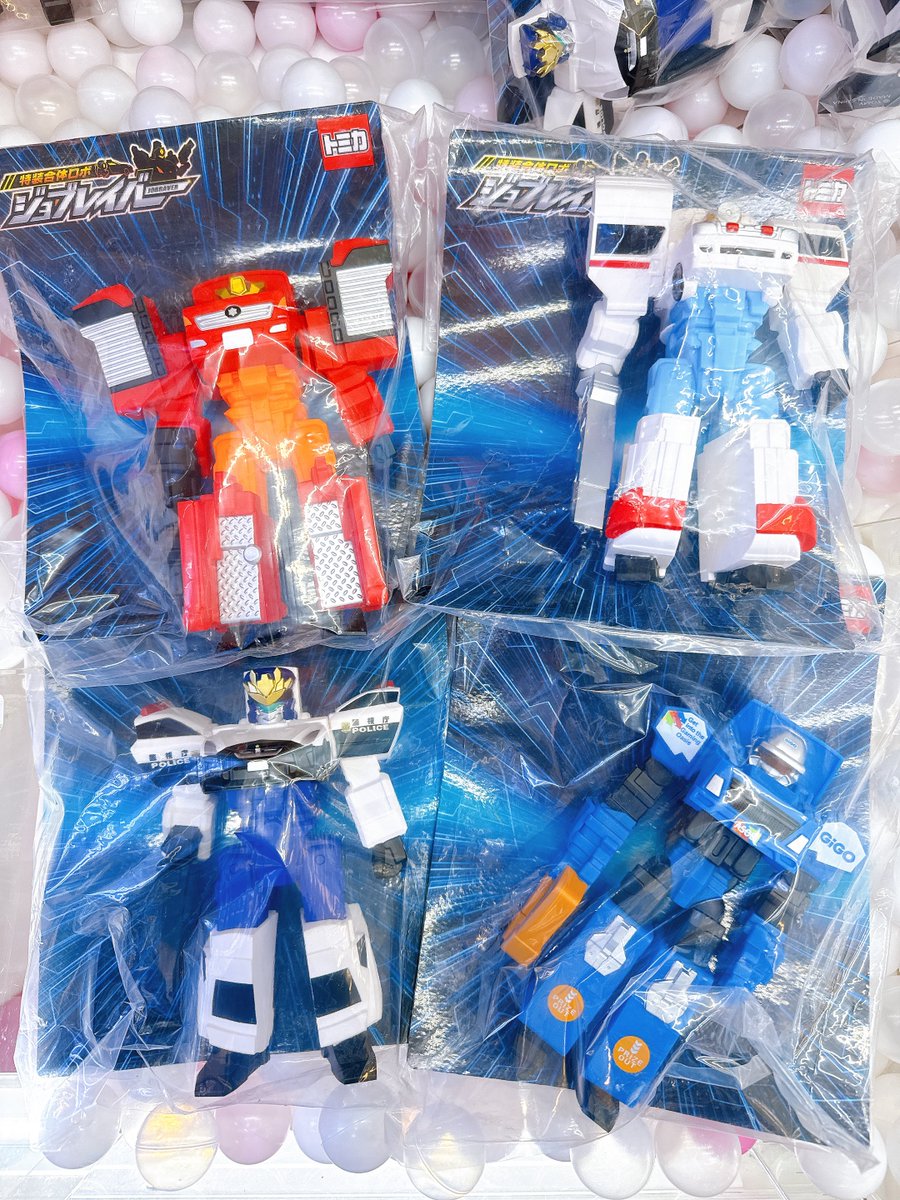 特装合体ロボ ジョブレイバー GIGO限定 ソフビフィギュア ポリス