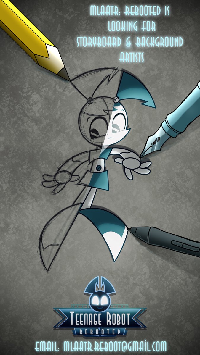 Teenage Robot: Rebooted (@mlaatr_reboot) on Twitter photo Hey, folks! Just letting you know that we're looking for volunteer storyboard artists to help out with the rebooted project.
Can you draw? Know a thing about how a show should visual flow from one shot to the next? Then send an email at mlaatr.reboot@gmail.com Hey, folks! Just letting you know that we're looking for volunteer storyboard artists to help out with the rebooted project.
Can you draw? Know a thing about how a show should visual flow from one shot to the next? Then send an email at mlaatr.reboot@gmail.com