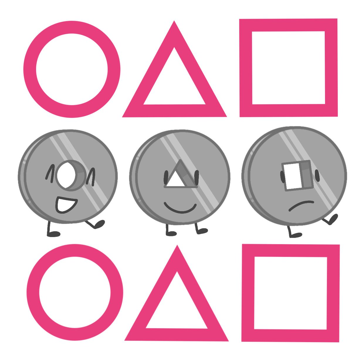 Squid game?!?!? #nickelbfdia #bfdia #bfdia22