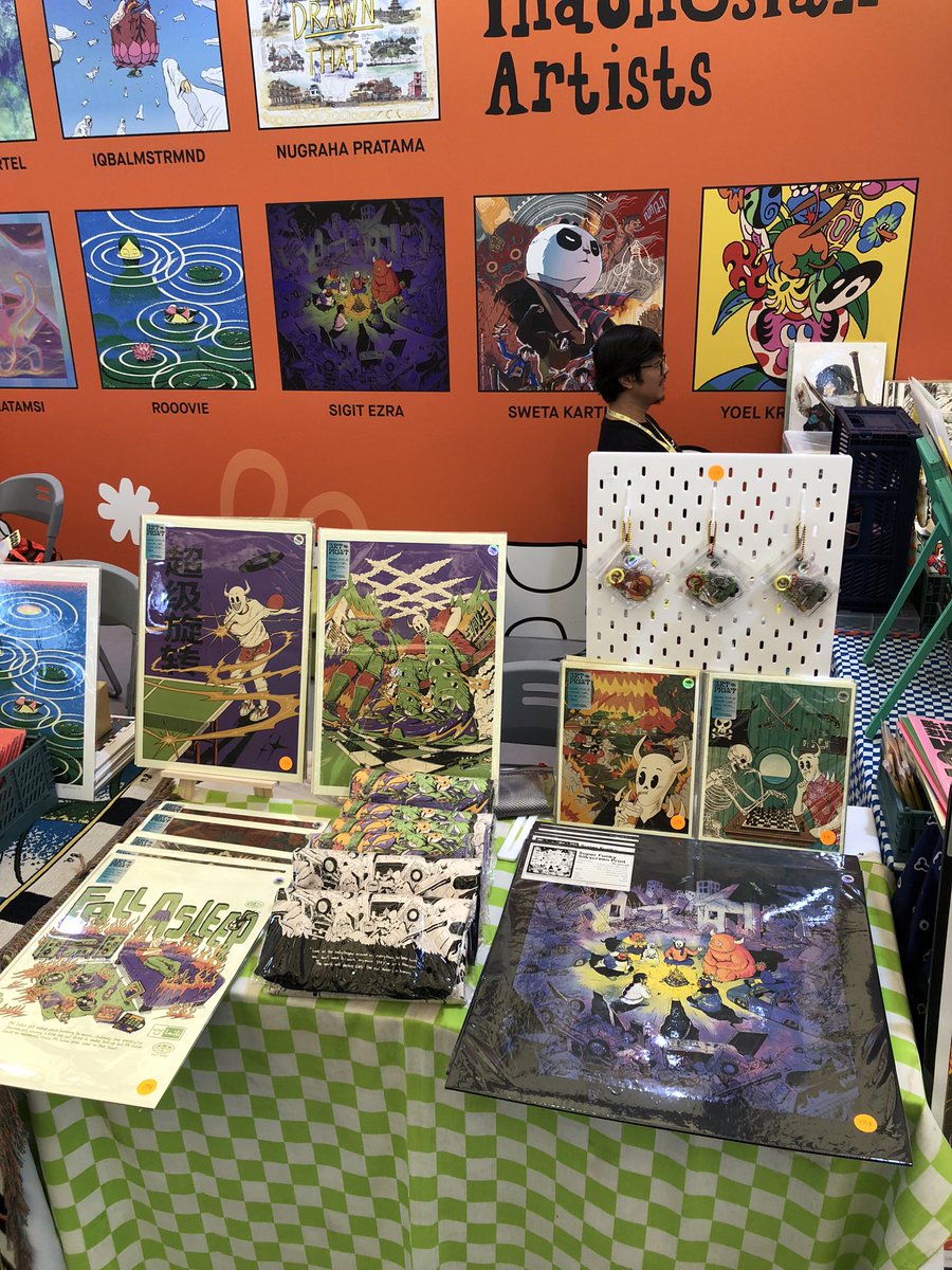 I'm at the GAF Art fair 2025, Shanghai. if you're in Shanghai come on over, I'm at Booth G008