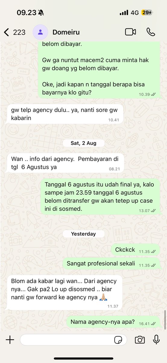 zydich's tweet photo. Abis itu dia ngilang ga ada kabar, good job ma friend https://t.co/mh4DC2mHNV