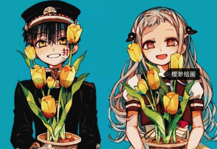 #tbhk #jshk 
#地縛少年花子くん　#JibakuShounenHanakokun  #花子くんお絵描き
I drew the right side.yashiro😛👆🏻