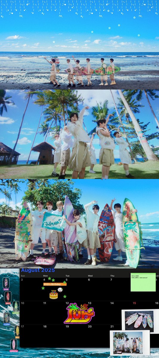 ‘12일 선공개’ #NCTWISH, 서머송 #Surf 로 여름 장악!
파도처럼 몰아칠 짜릿한 청량 에너지! MV 티저 공개 화제
올여름, 파도보다 거센 ‘위시 신드롬’ 온다!

m.entertain.naver.com/home/article/3…

#NCTWISH #Surf
#NCTWISH_Surf 
#COLOR #NCTWISH_COLOR