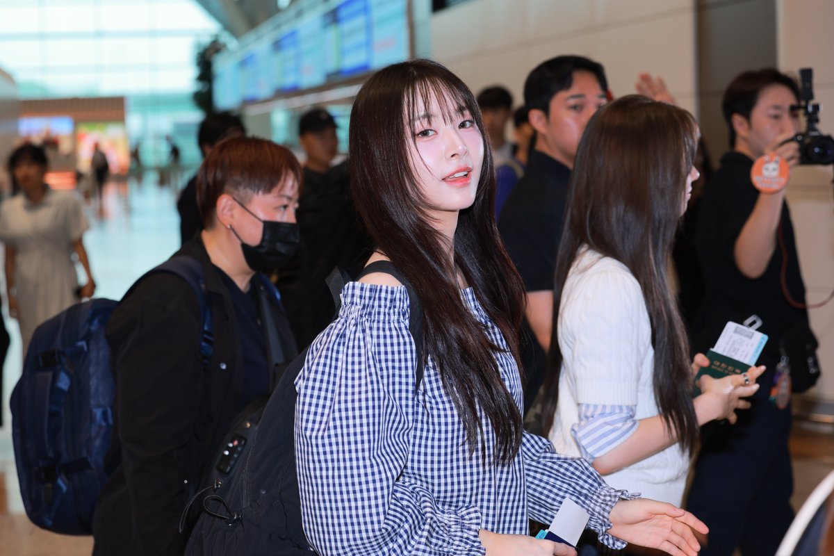 fiftyworld5050's tweet image. #fiftyfifty #피프티피프티 #하나 #hana  20250809 캐나다출국 - 피프티피프티