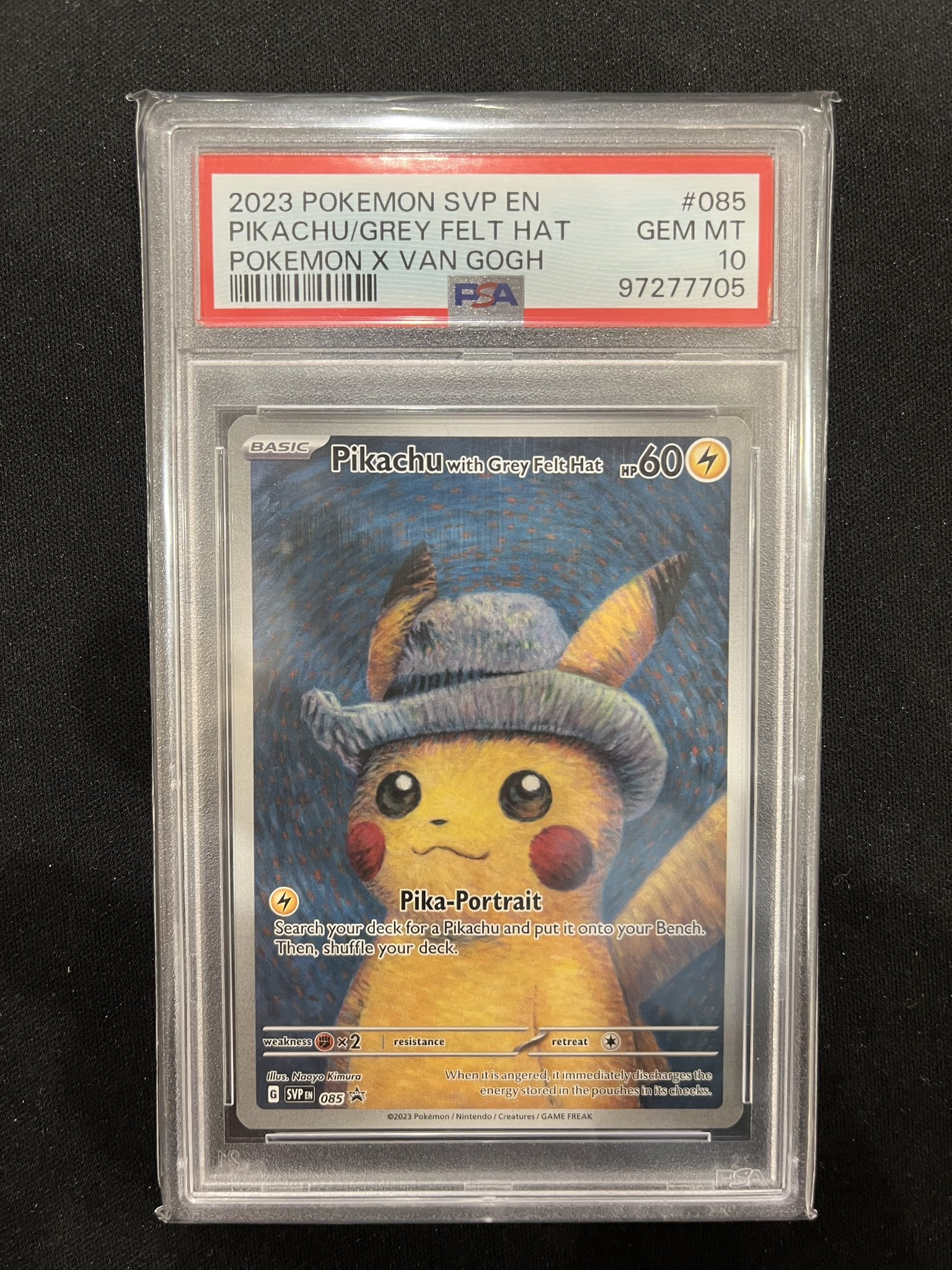 ゴッホピカチュウ　PSA10 値段交渉可 Amazon.co.jp: ゴッホピカチュウ PSA10鑑定品 : ホビー