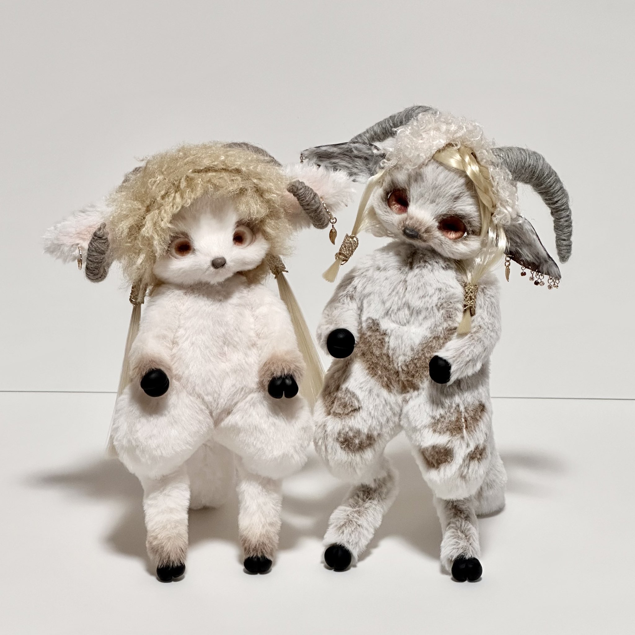 ハンドメイド　作家　コポル　ぬいぐるみ　ドール　　アートドール Yahoo!オークション - アートドール ぬいぐるみ ハンドメイド