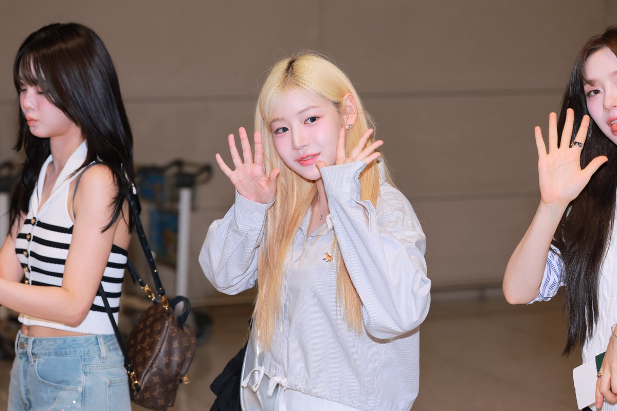 fiftyworld5050's tweet image. #fiftyfifty #피프티피프티 #yewon #예원  20250809 캐나다출국 - 피프티피프티