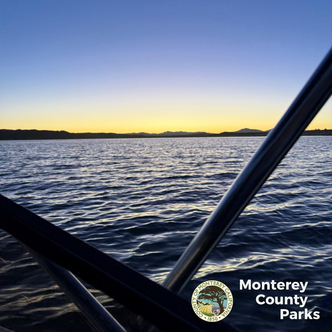 Ah, sunset at the lake – a quintessential summer vibe.
This week’s Monterey County Parks Photo Friday 📷captures this beautiful glow at Lake San Antonio North Shore. Thanks, Ranger Jon Anthony, for taking us along.