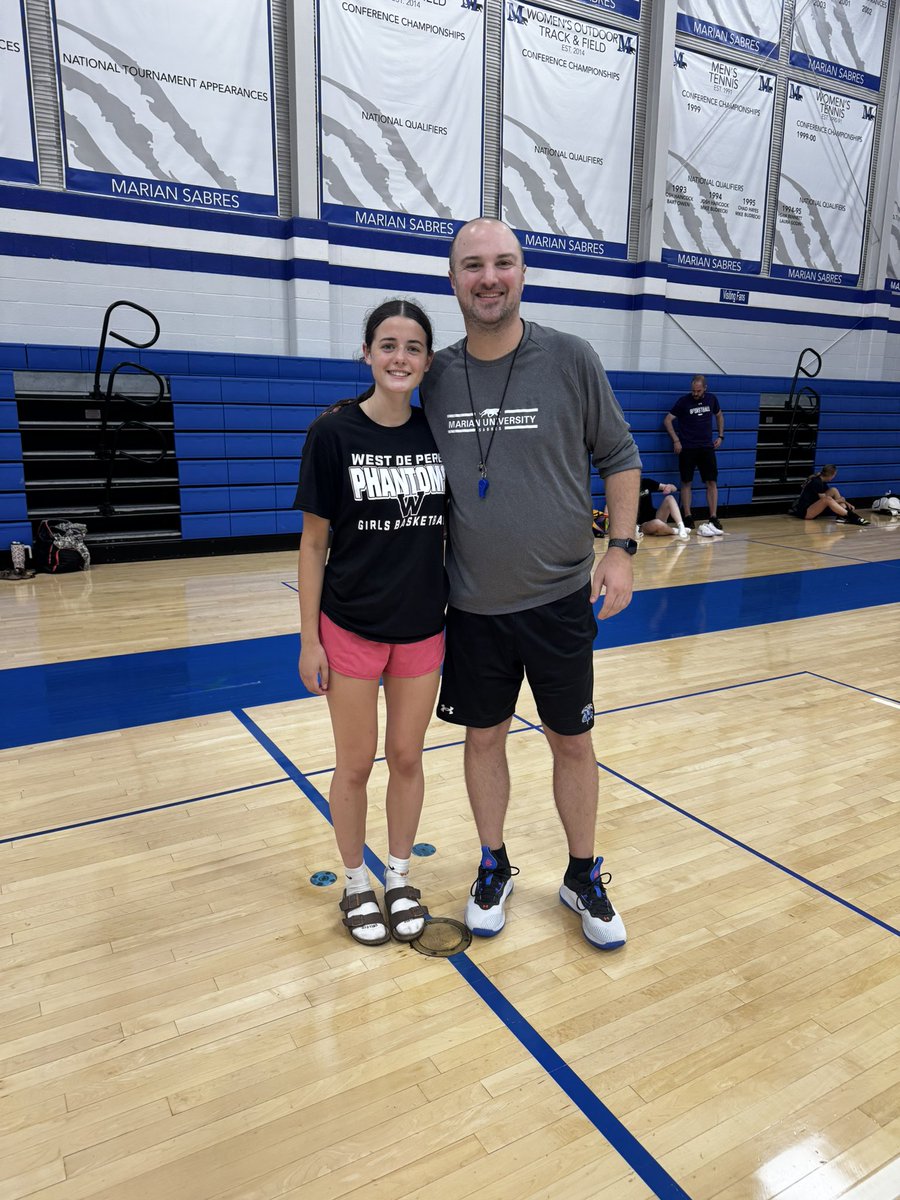 Myla Janquart (@mylajanquart) on Twitter photo I had a great time today at the <a href="/MarianWBB/">Marian Women's Basketball</a> elite camp learning about your program and team! Good luck this upcoming season!! I had a great time today at the <a href="/MarianWBB/">Marian Women's Basketball</a> elite camp learning about your program and team! Good luck this upcoming season!!