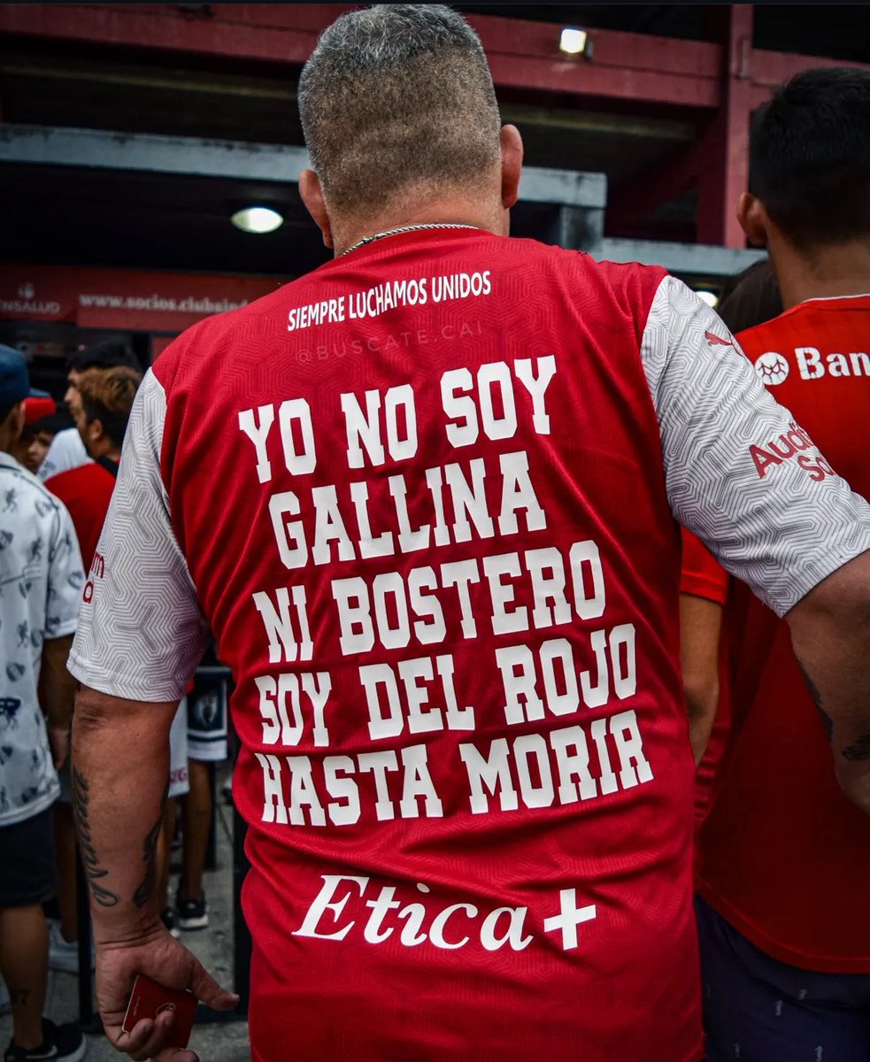 SoydelRojoCom's tweet photo. ¡YO NO SOY GALLINA NI BOSTERO, SOY DEL ROJO HASTA MORIR! https://t.co/PHutJdf2Qx
